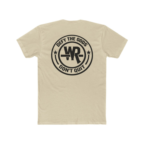 Defy The Odds "Don't Quit" Crew Tee - Wicked & Riled Clothing