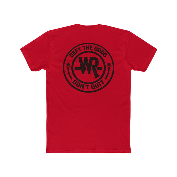 Defy The Odds "Don't Quit" Crew Tee - Wicked & Riled Clothing