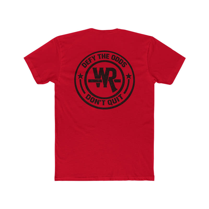 Defy The Odds "Don't Quit" Crew Tee - Wicked & Riled Clothing