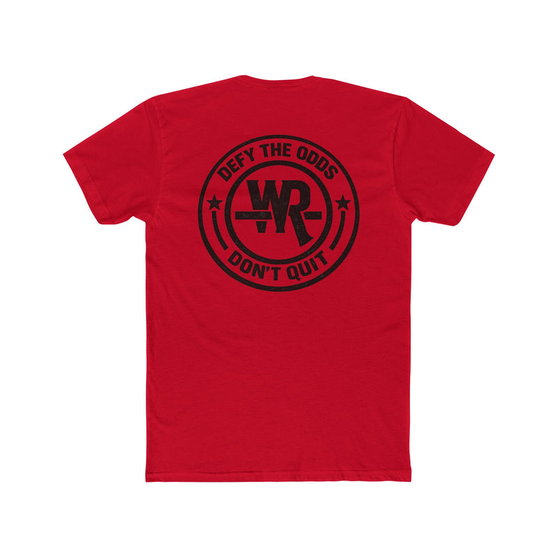 Defy The Odds "Don't Quit" Crew Tee - Wicked & Riled Clothing