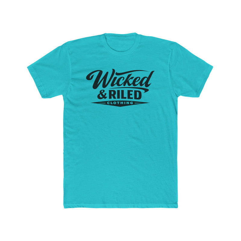 Wicked & Riled Retro Script Tee - Wicked & Riled Clothing