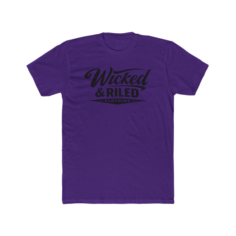 Wicked & Riled Retro Script Tee - Wicked & Riled Clothing