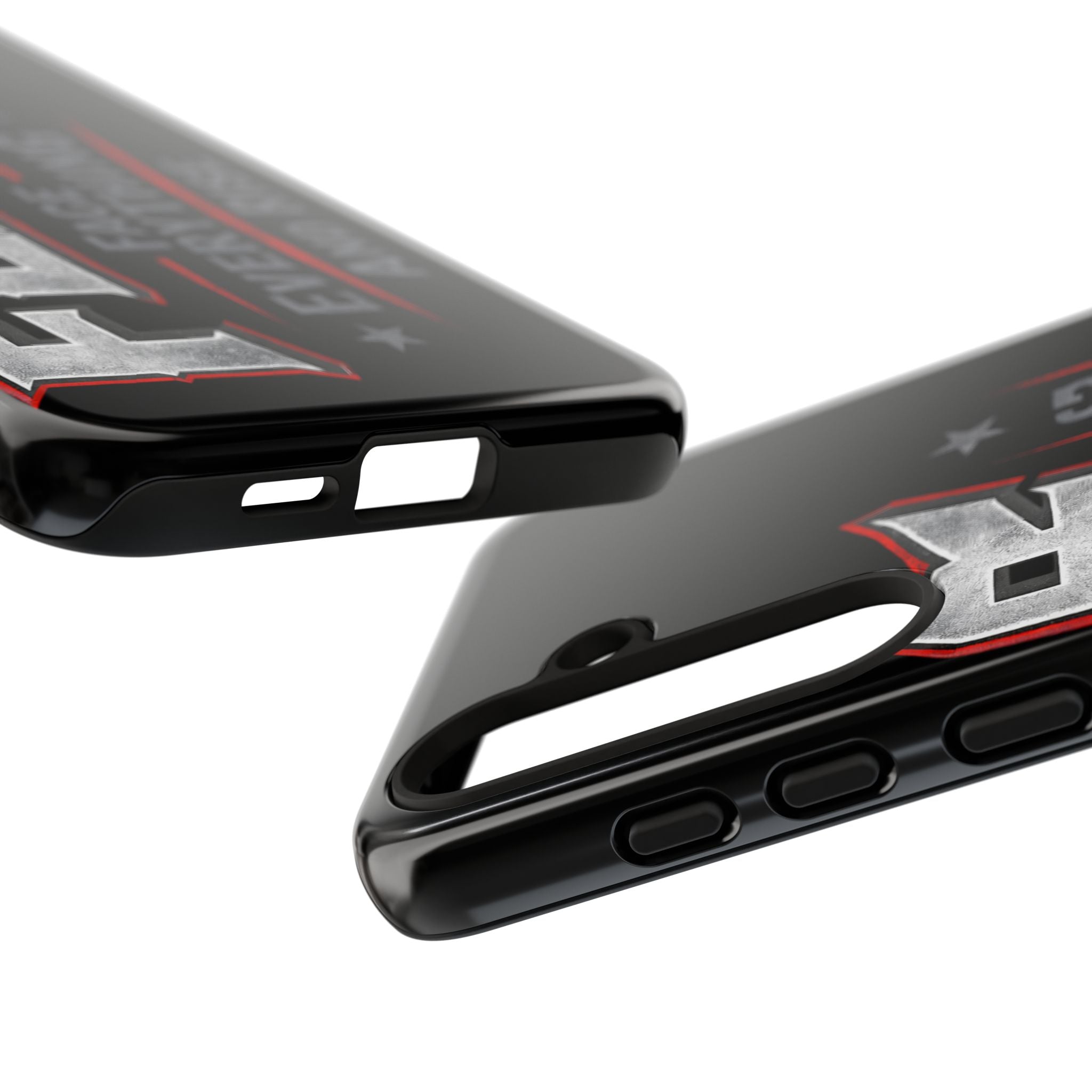 Fear — Face Everything and Rise Phone Case by Printify featuring a motivational design on a sleek phone case.