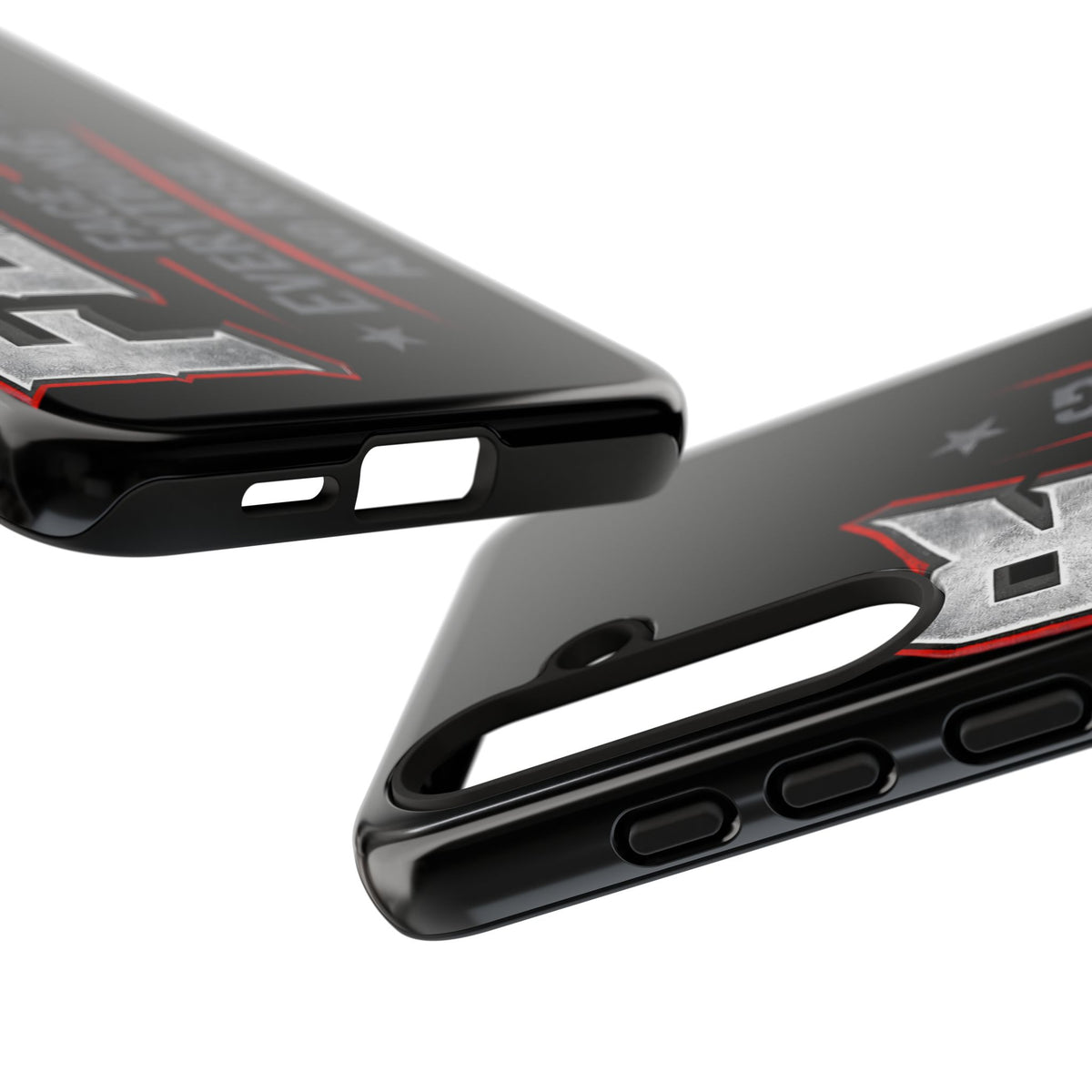 Fear — Face Everything and Rise Phone Case by Printify featuring a motivational design on a sleek phone case.