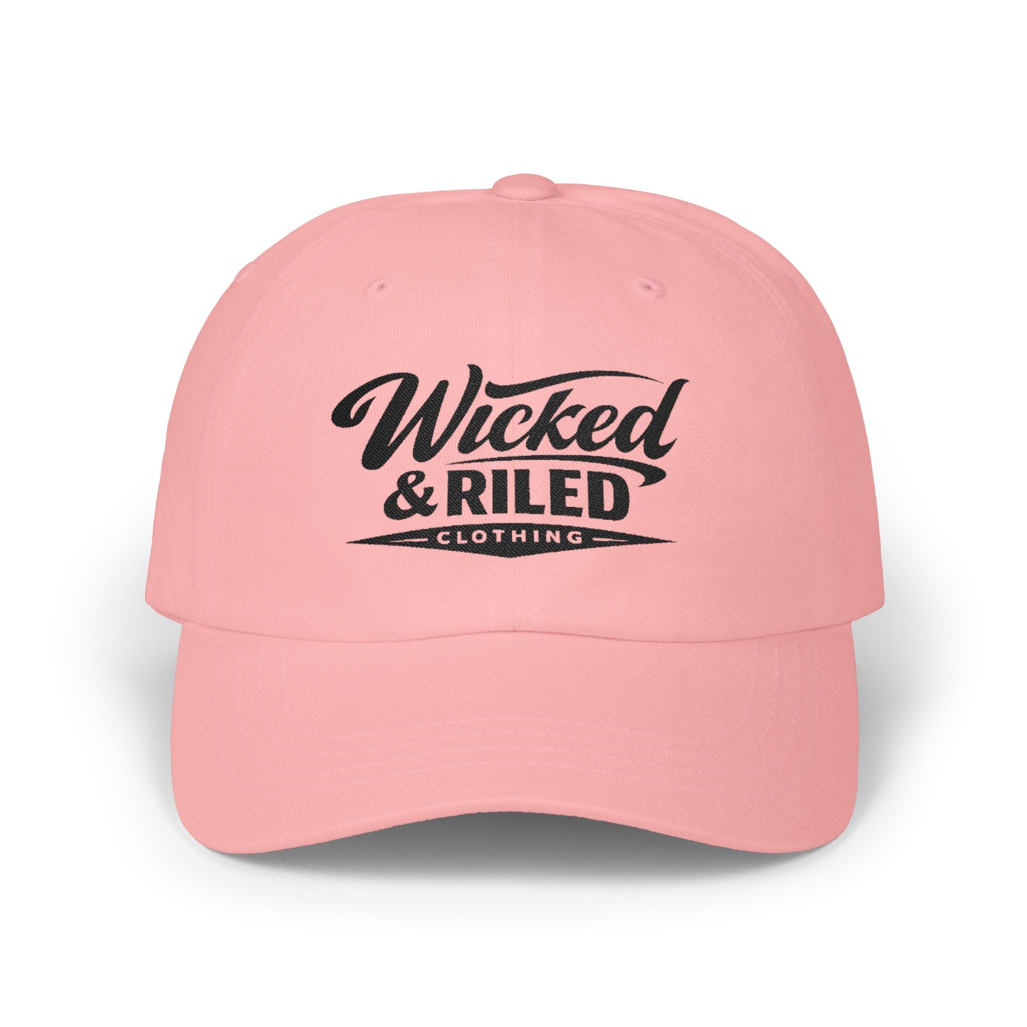 Dad Cap Wicked & Riled Distressed American Flag Baseball Hat