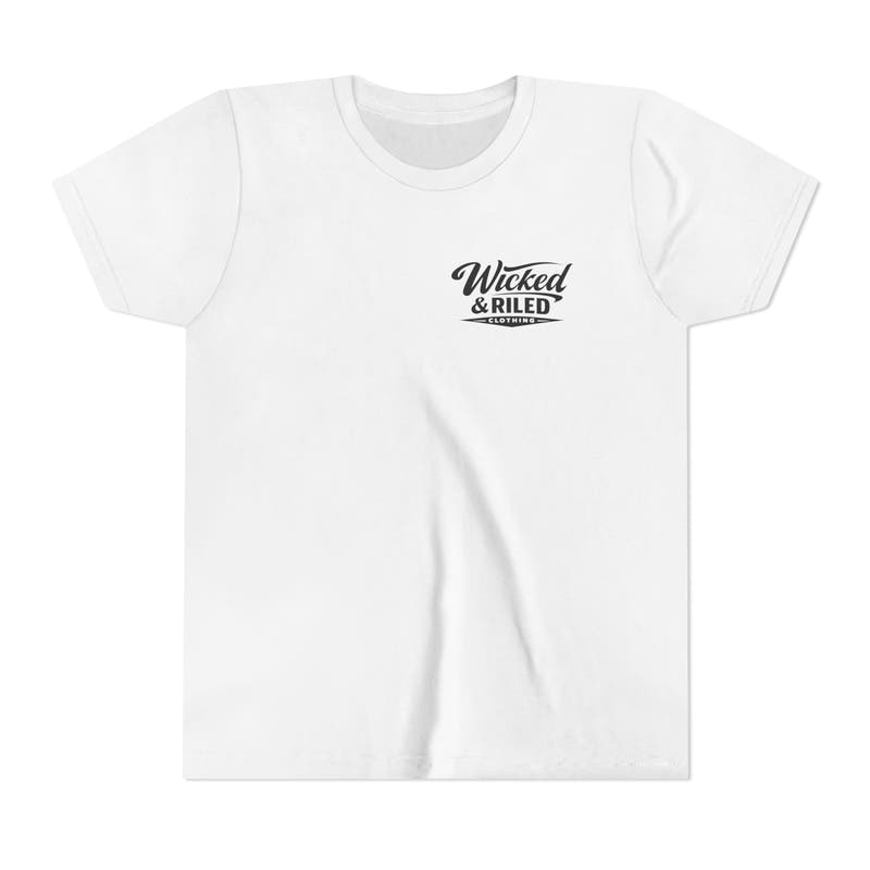 Youth Tee  "FEAR: Face Everything And Rise" Motivational Graphic T-Shirt - Wicked & Riled Clothing