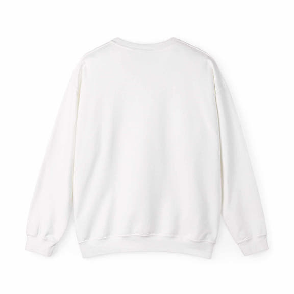 Distressed American Flag crewneck sweatshirt with WR monogram by Printify, showcasing a patriotic pullover design.