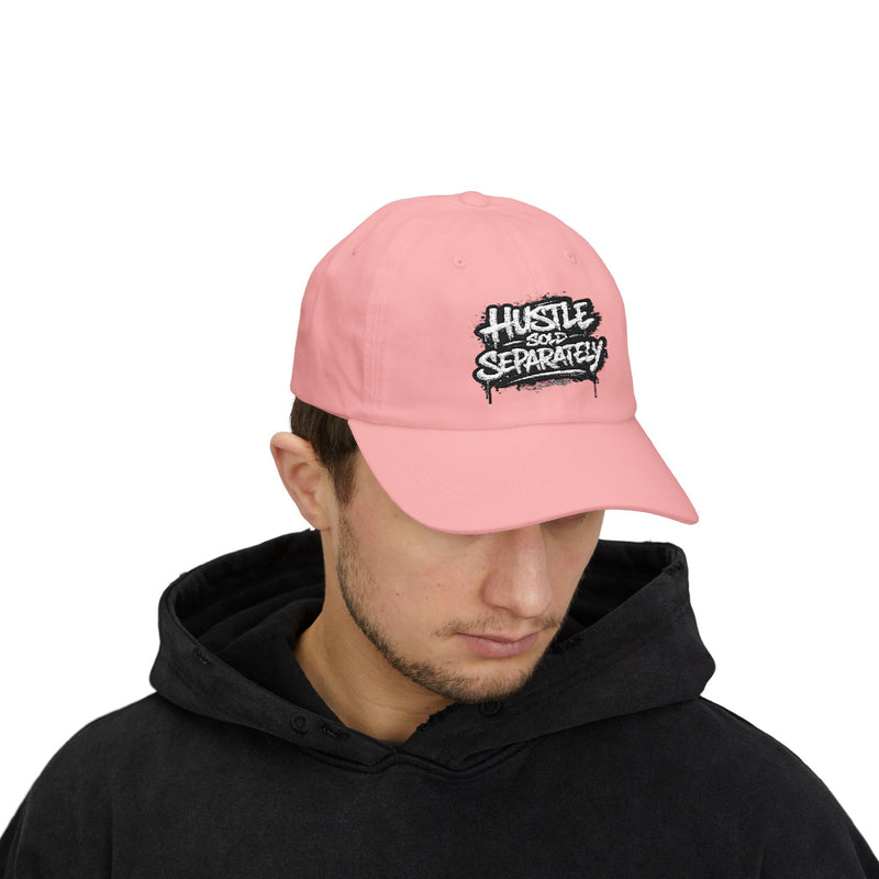 Dad Cap — "Hustle More, Separate.ly" Graffiti Dad Hat