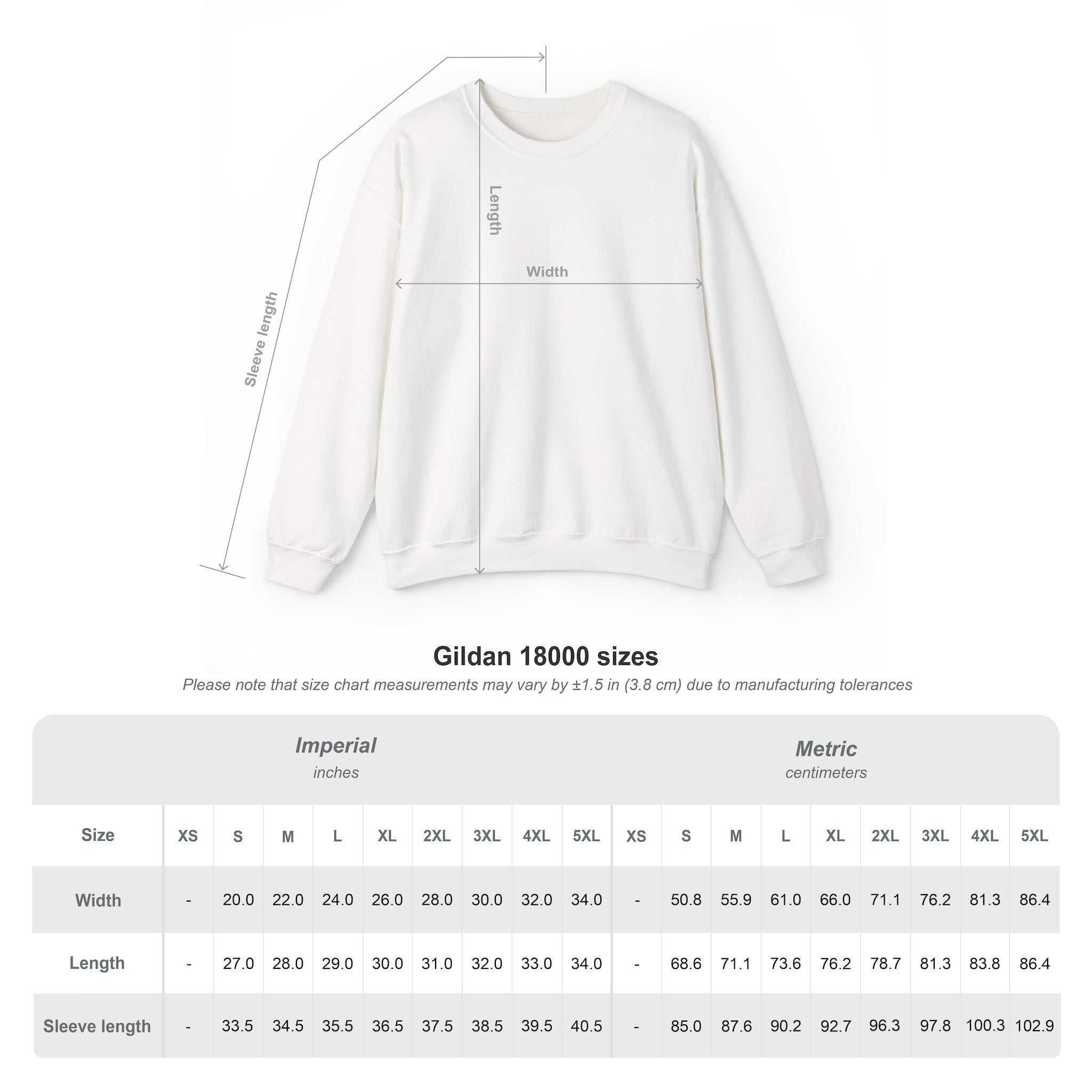 Wicked Americana crewneck sweatshirt featuring a bold Wicked Flag design by Printify on a neutral background.