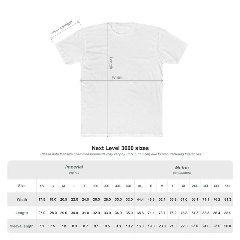 White FEAR Face Everything And Rise T-Shirt by Printify displayed on a flat surface, showcasing its crew neck and graphic design.