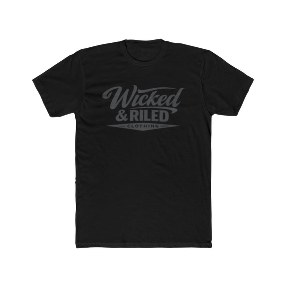 Wicked & Riled Retro Script Tee - Wicked & Riled Clothing