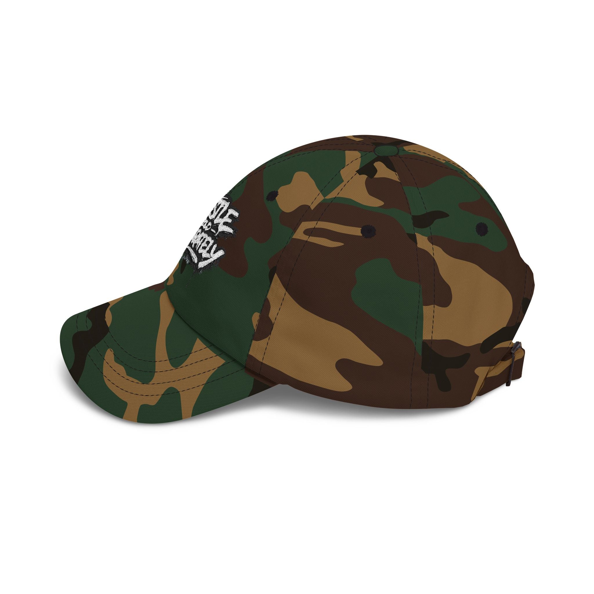 Dad Cap — "Hustle More, Separate.ly" Graffiti Dad Hat