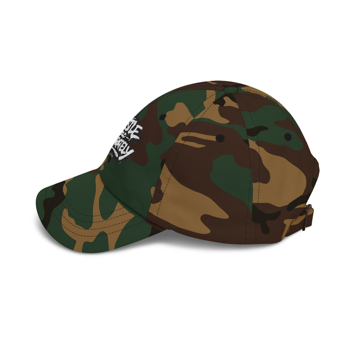 Dad Cap — "Hustle More, Separate.ly" Graffiti Dad Hat