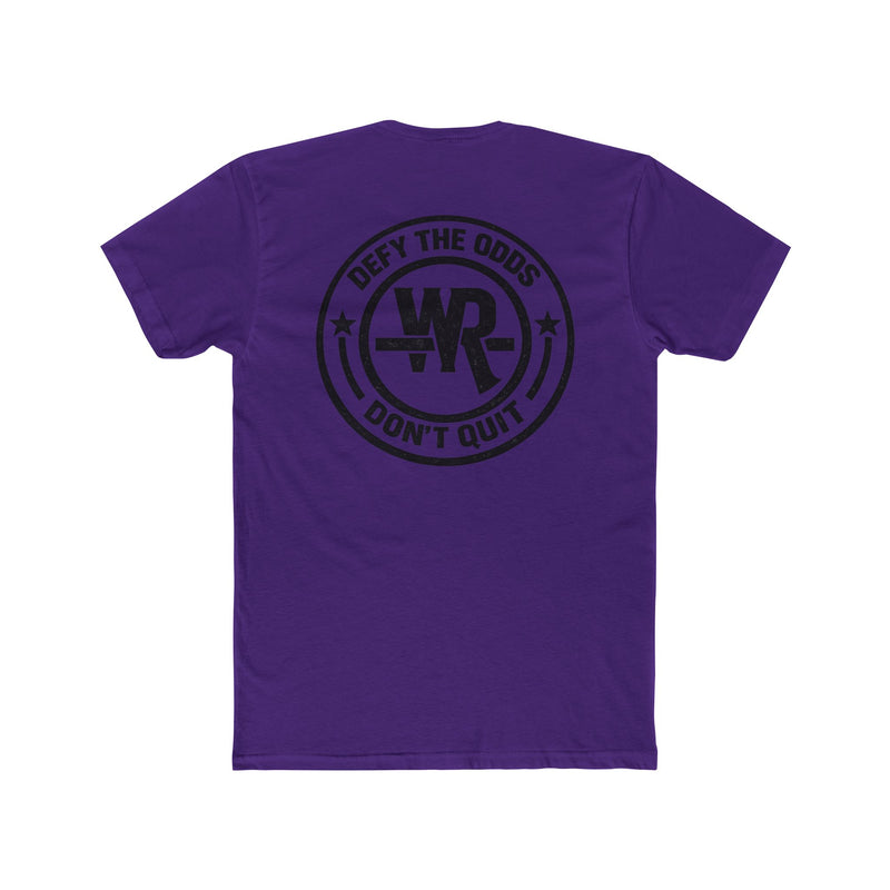 Defy The Odds "Don't Quit" Crew Tee - Wicked & Riled Clothing
