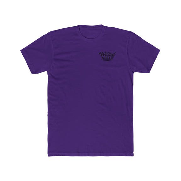 Motivational Tee — "Work Hard and Be Nice to People" Cotton Shirt - Wicked & Riled Clothing