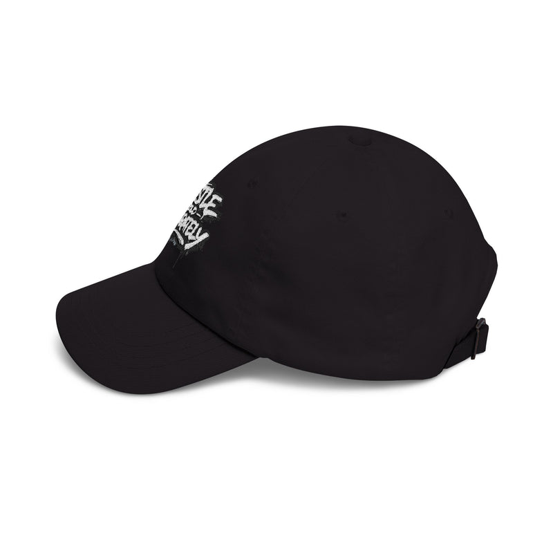Dad Cap — "Hustle More, Separate.ly" Graffiti Dad Hat