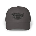 Dad Cap Wicked & Riled Distressed American Flag Baseball Hat