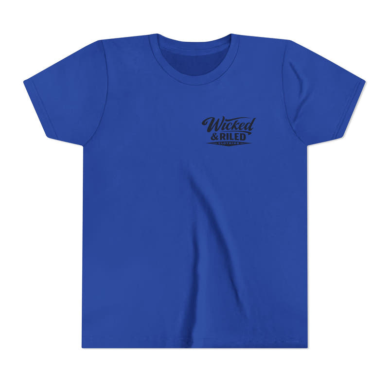 Youth Tee  "FEAR: Face Everything And Rise" Motivational Graphic T-Shirt - Wicked & Riled Clothing