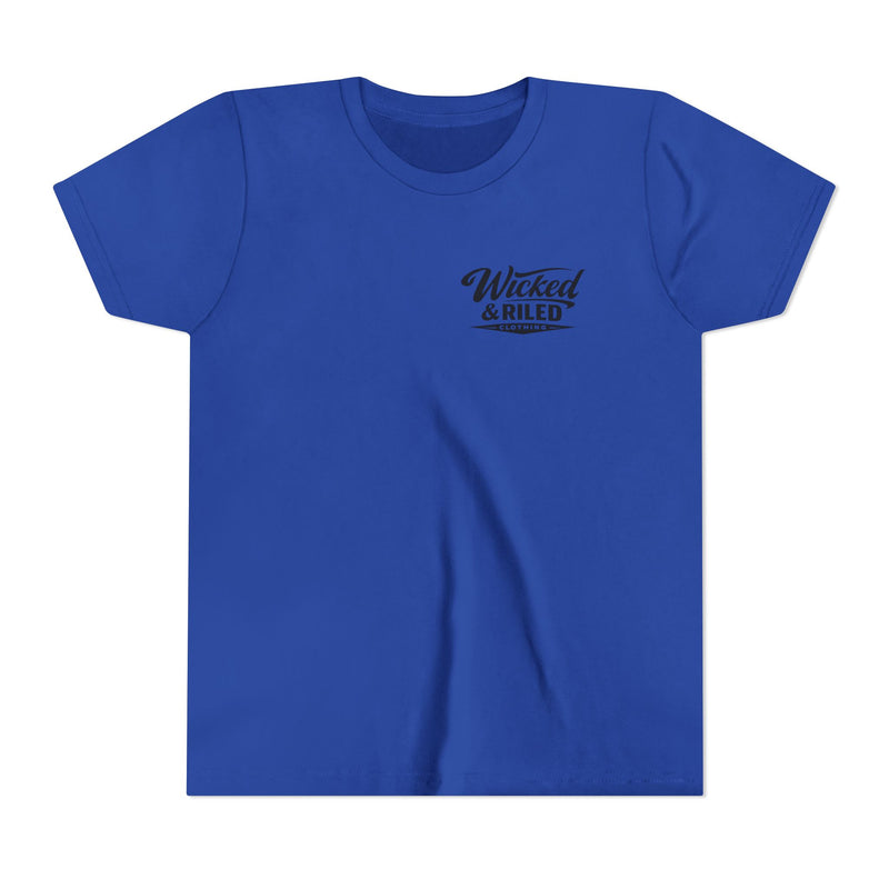 Youth Tee  "FEAR: Face Everything And Rise" Motivational Graphic T-Shirt - Wicked & Riled Clothing