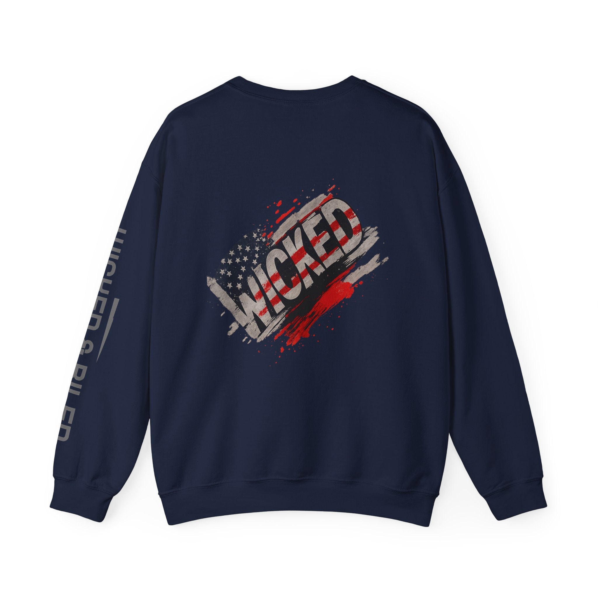 Wicked Americana Crewneck Sweatshirt - Wicked Flag