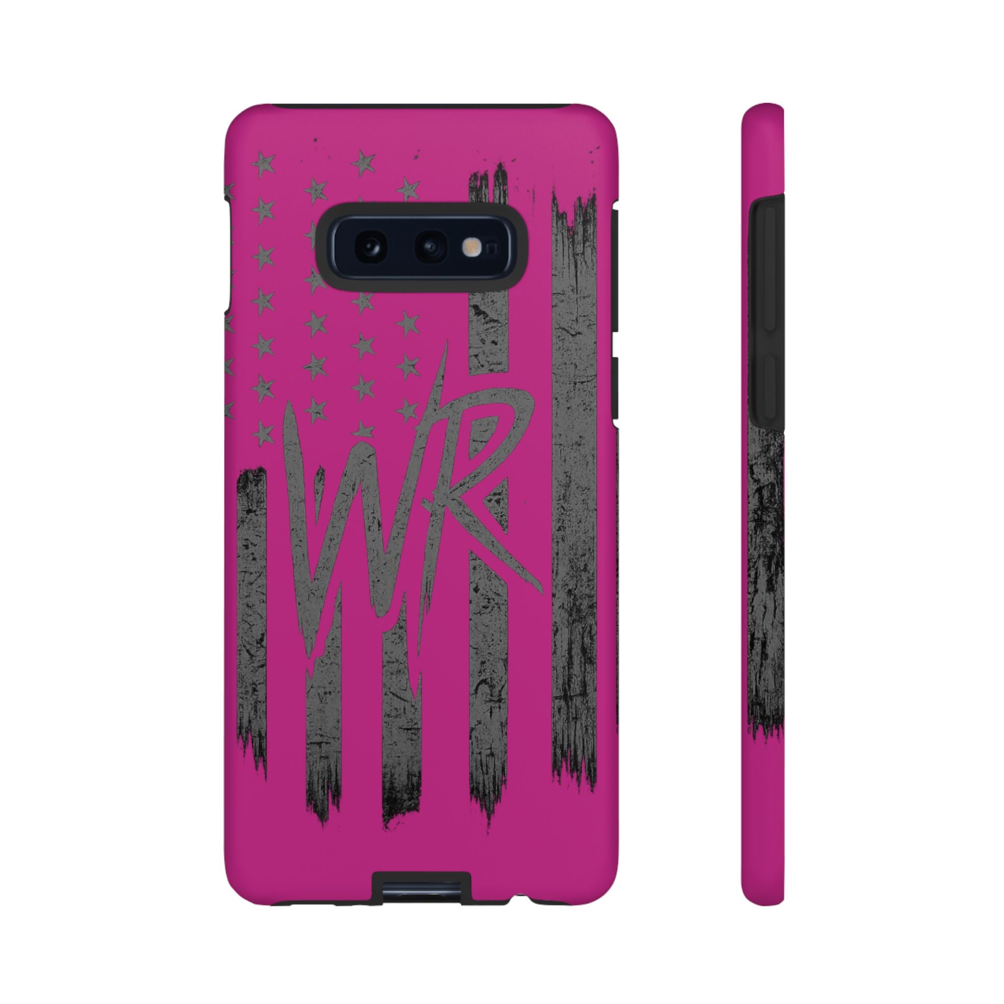Pink  'WR' Flag Tough Phone Case