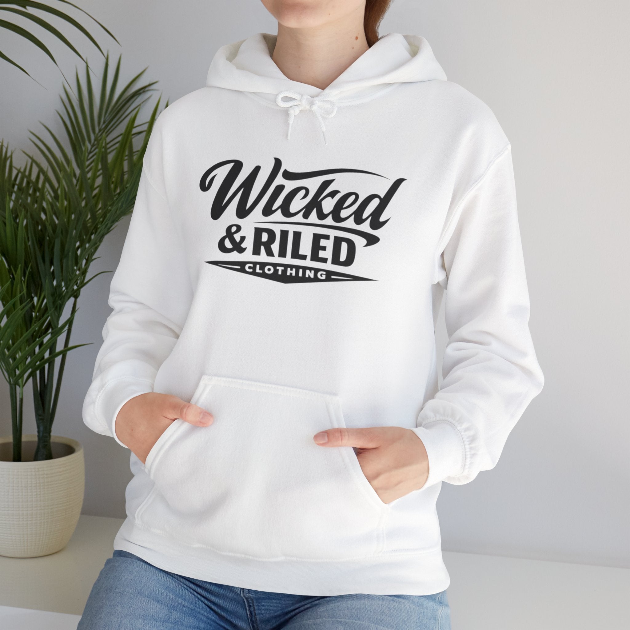 "You Did Not Wake Up Today to Be a Weak Ass Bitch" Motivational Graphic Hoodie - Wicked & Riled Clothing