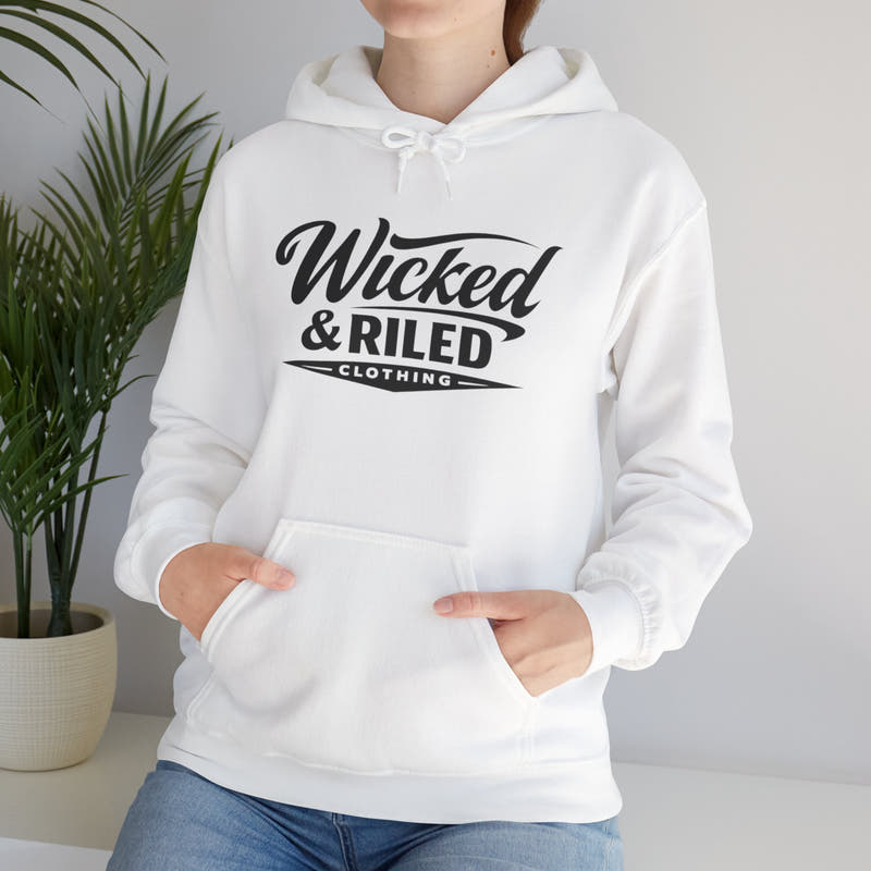 "You Did Not Wake Up Today to Be a Weak Ass Bitch" Motivational Graphic Hoodie - Wicked & Riled Clothing