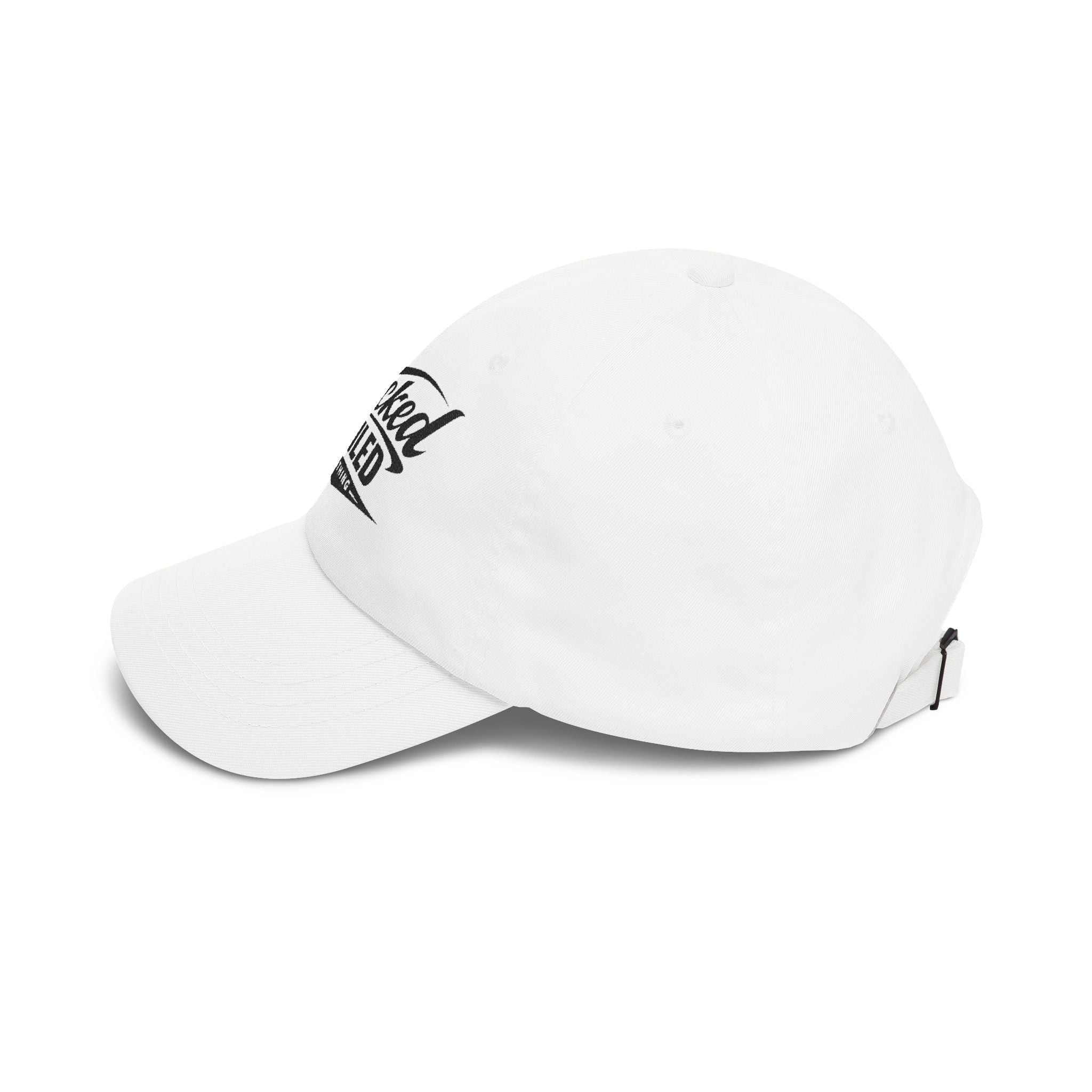 Distressed Dad Cap featuring an American flag design by Printify, perfect for casual wear and outdoor activities.