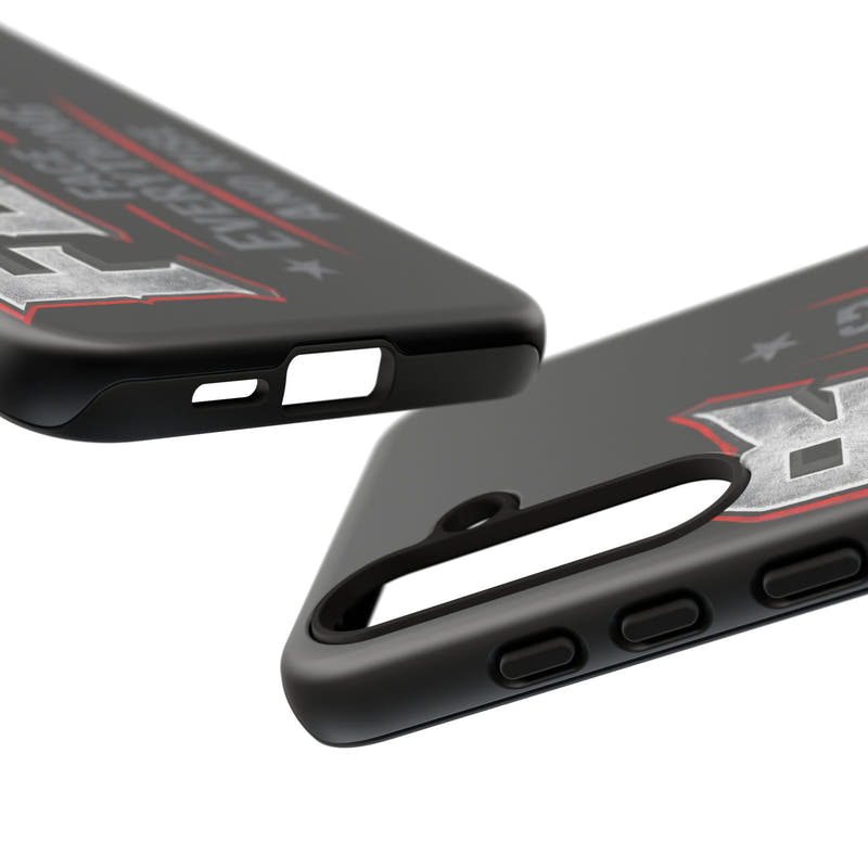 Fear Face Everything and Rise phone case by Printify, featuring a motivational design on a sleek, protective case.