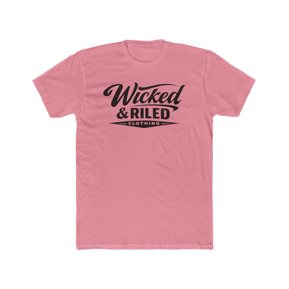 Wicked & Riled Retro Script Tee - Wicked & Riled Clothing