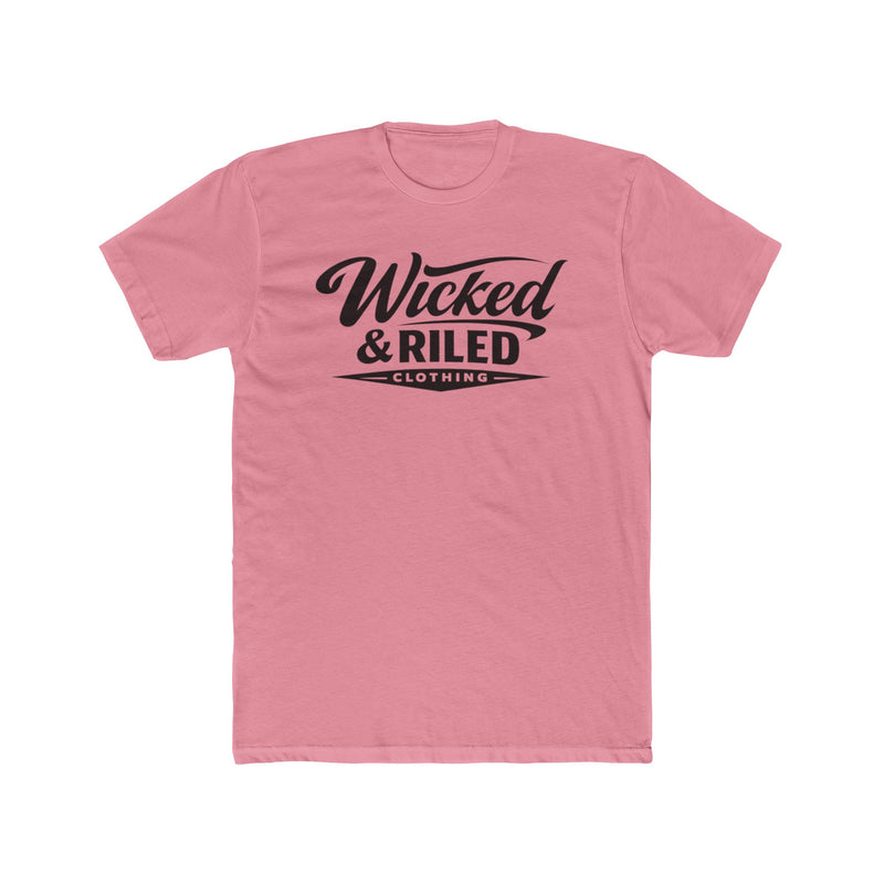 Wicked & Riled Retro Script Tee - Wicked & Riled Clothing