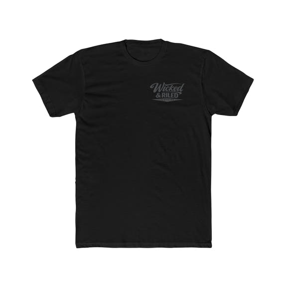 Wicked & Riled Clothing Tee Patriotic Vintage Logo Crewneck - Wicked & Riled Clothing