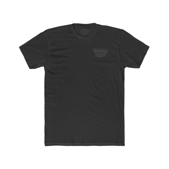 White crew tee featuring "FEAR Face Everything And Rise" graphic design by Printify, displayed on a neutral background.