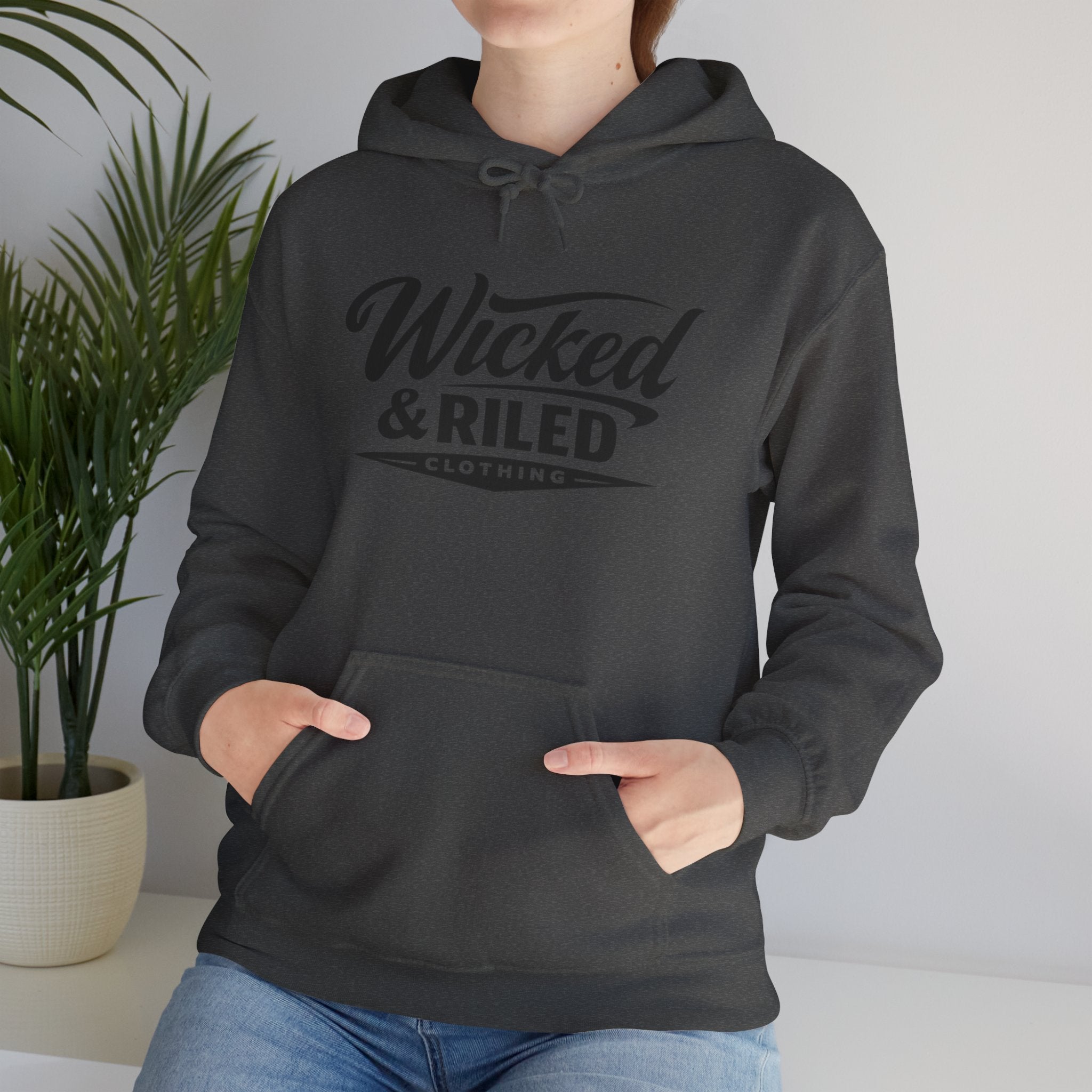 "You Did Not Wake Up Today to Be a Weak Ass Bitch" Motivational Graphic Hoodie - Wicked & Riled Clothing