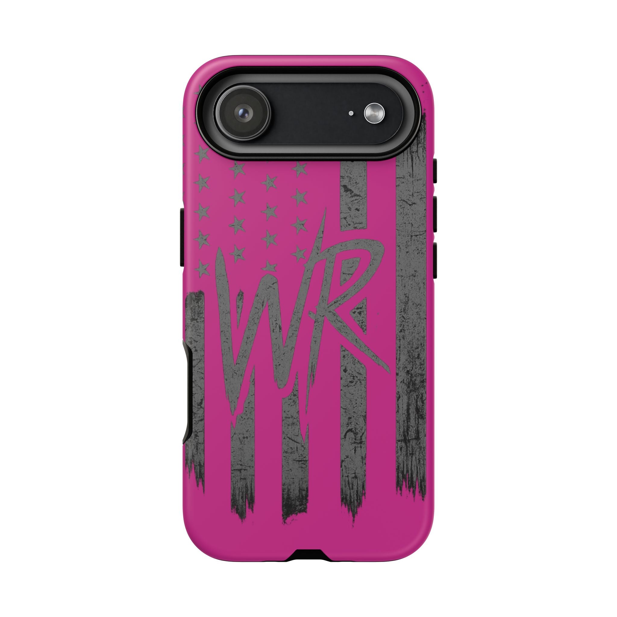 Pink  'WR' Flag Tough Phone Case