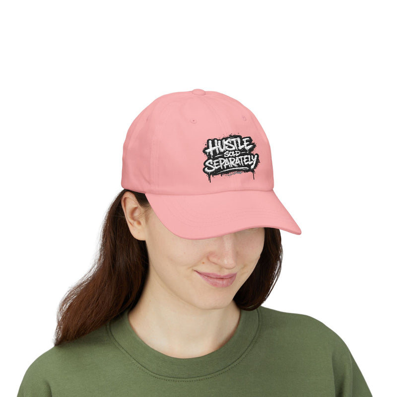 Dad Cap — "Hustle More, Separate.ly" Graffiti Dad Hat