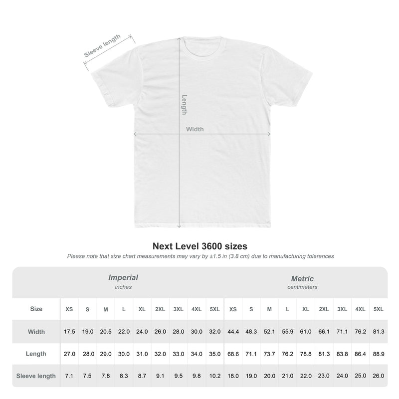 Unisex Cotton Crew Tee