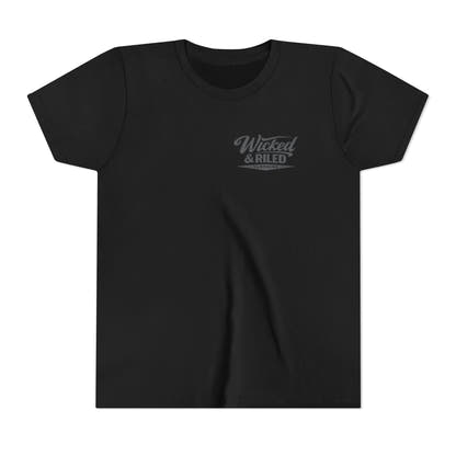 Youth Tee  "FEAR: Face Everything And Rise" Motivational Graphic T-Shirt - Wicked & Riled Clothing