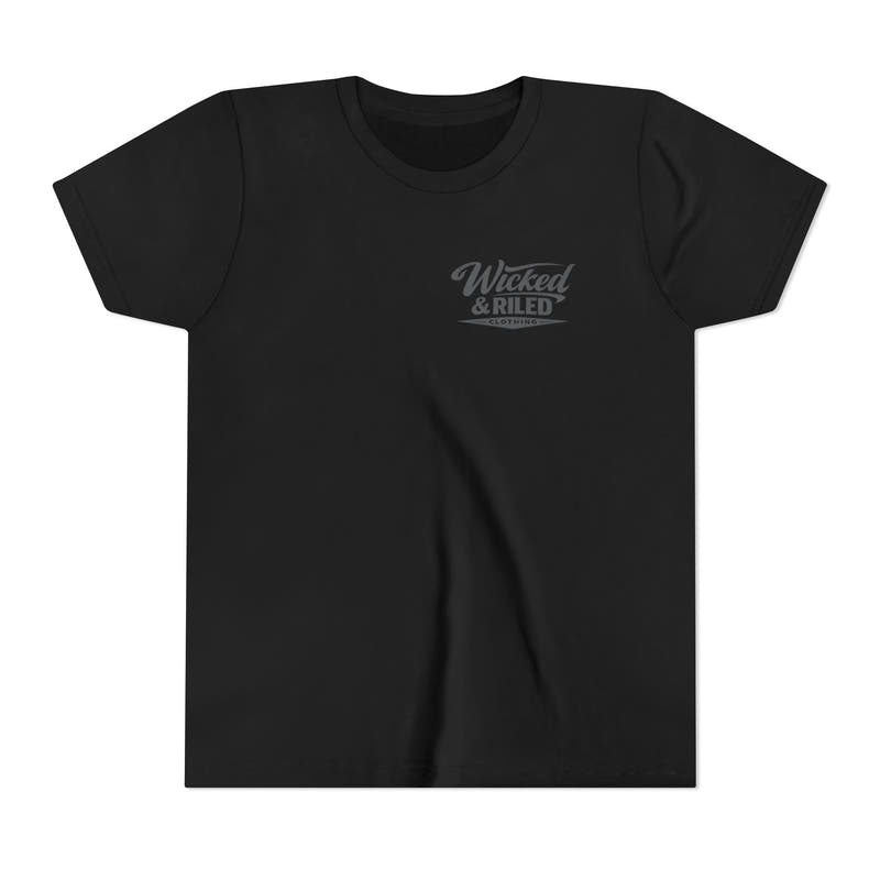 Youth Tee  "FEAR: Face Everything And Rise" Motivational Graphic T-Shirt - Wicked & Riled Clothing